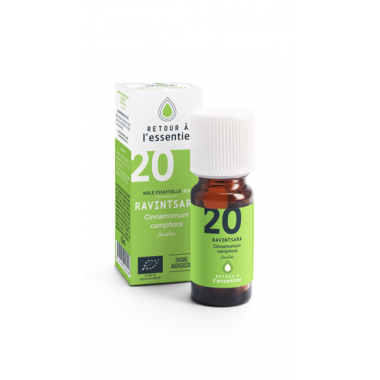 20 - Huile essentielle de RAVINTSARA Bio